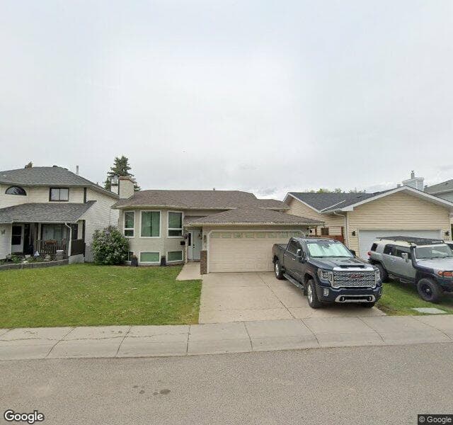 Street view of 115 Mckerrell Crescent SE, Calgary