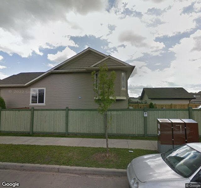Street view of 9124 213 Street NW, Edmonton