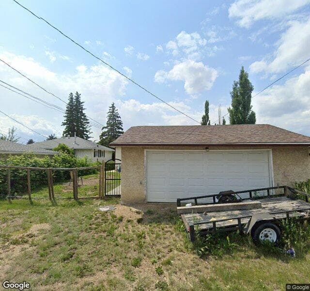 Street view of 13111 122 Street NW, Edmonton