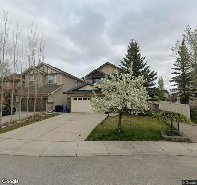 Street view of 68 Everwillow Green SW, Calgary