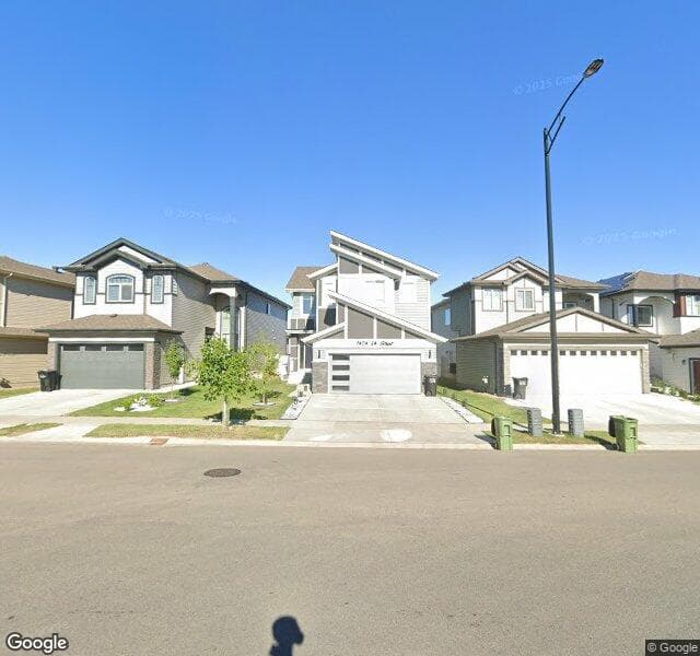 Street view of 1404 24 Street NW, Edmonton
