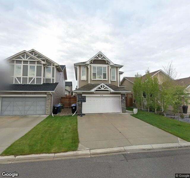 Street view of 2114 Brightoncrest Common SE, Calgary