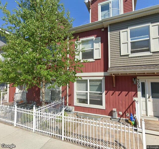 Street view of 313-10 Auburn Bay Avenue SE, Calgary