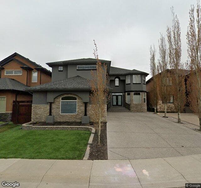 Street view of 36 Rockcliff Point NW, Calgary