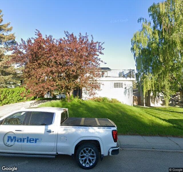 Street view of 9823 Palistone Road SW, Calgary