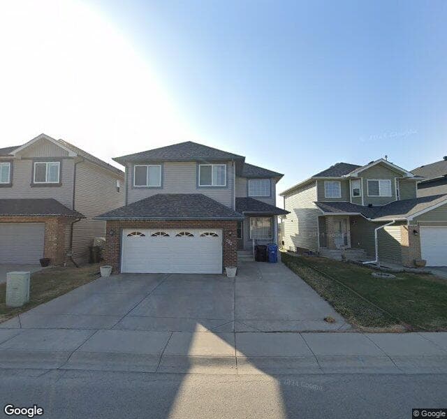 Street view of 522 Saddlecreek Way NE, Calgary