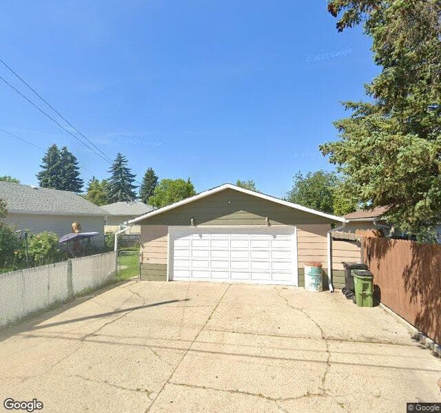 Street view of 10571 163 Street NW, Edmonton