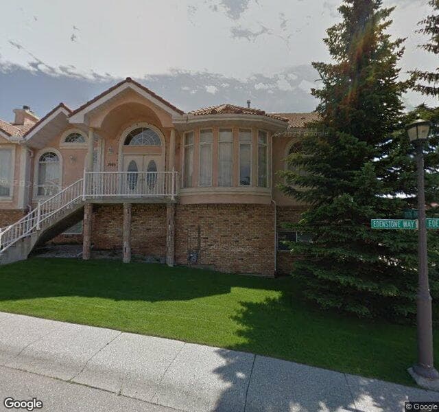 Street view of 3986 Edenstone Road NW, Calgary
