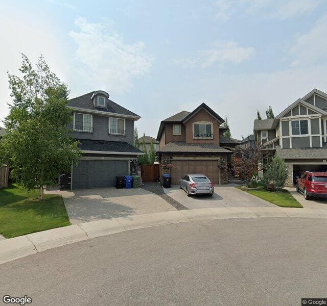 Street view of 28 Cranarch Manor SE, Calgary