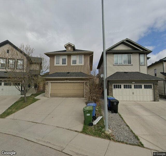 Street view of 62 Sage Bank Grove NW, Calgary
