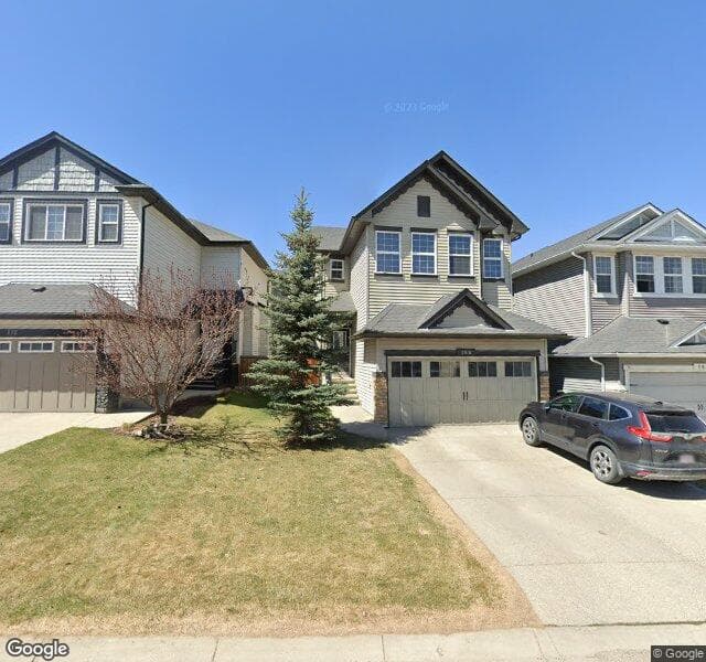 Street view of 168 Sage Valley Circle NW, Calgary
