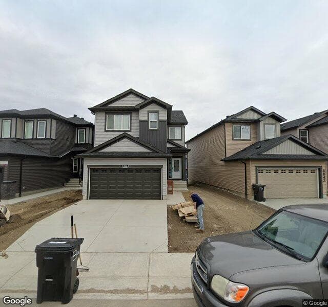 Street view of 8844 Carson Way SW, Edmonton