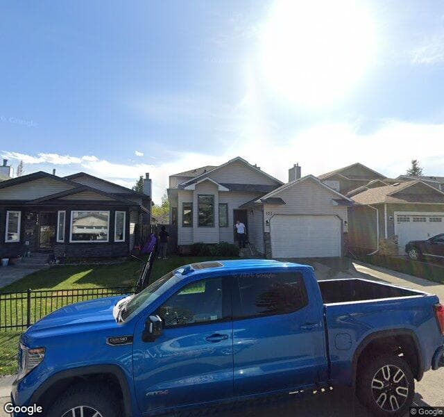 Street view of 172 Riverside Way SE, Calgary