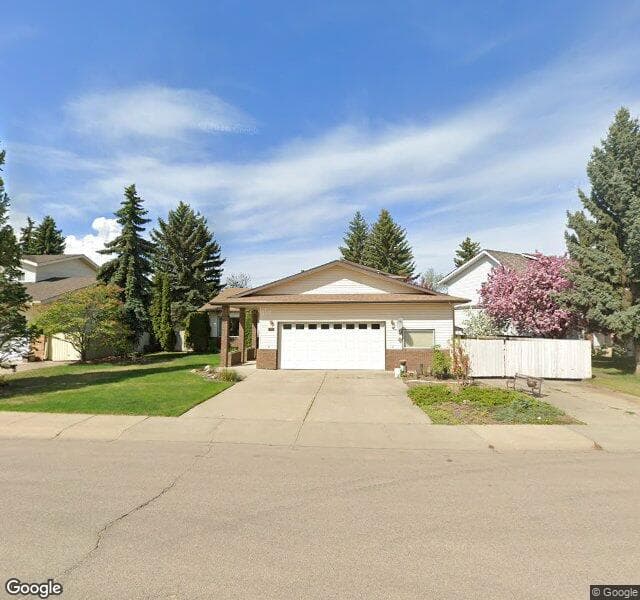Street view of 2840 123 Street NW, Edmonton