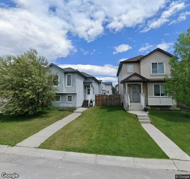 Street view of 118 Covecreek Close NE, Calgary