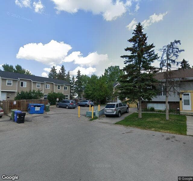 Street view of 236 Radley Place SE, Calgary