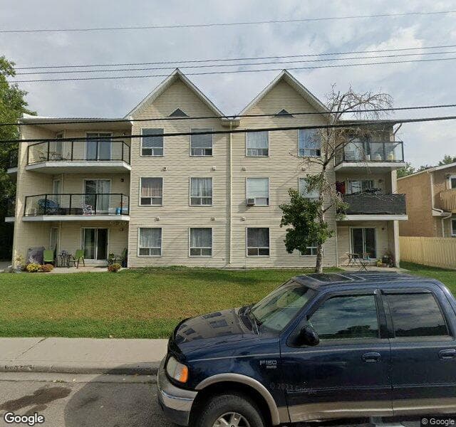 Street view of 106-4304 75 Street NW, Calgary