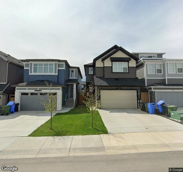 Street view of 33 Belmont Common SW, Calgary