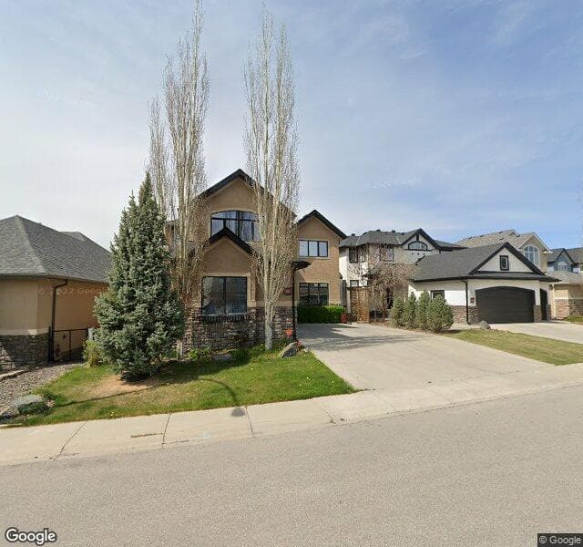 Street view of 54 Tuscany Estates Crescent NW, Calgary