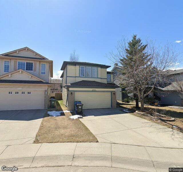 Street view of 222 Panatella Court NW, Calgary