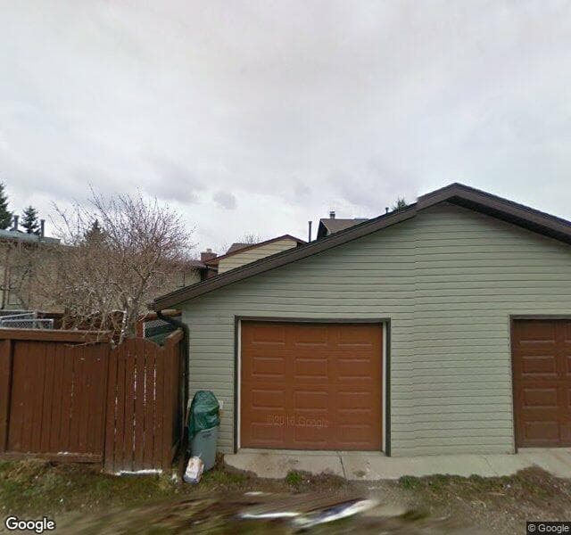 Street view of 74 Berkley Close NW, Calgary