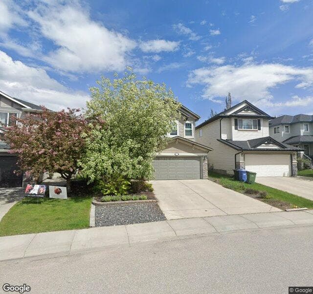 Street view of 34 Chapman Close SE, Calgary