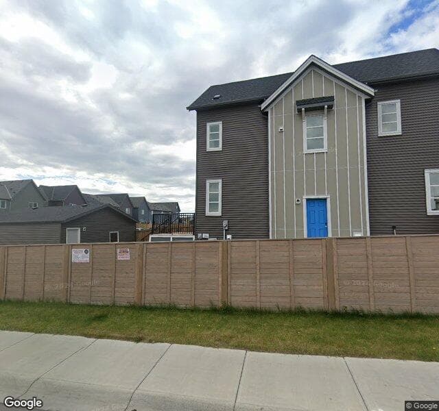 Street view of 136 Savanna Park NE, Calgary