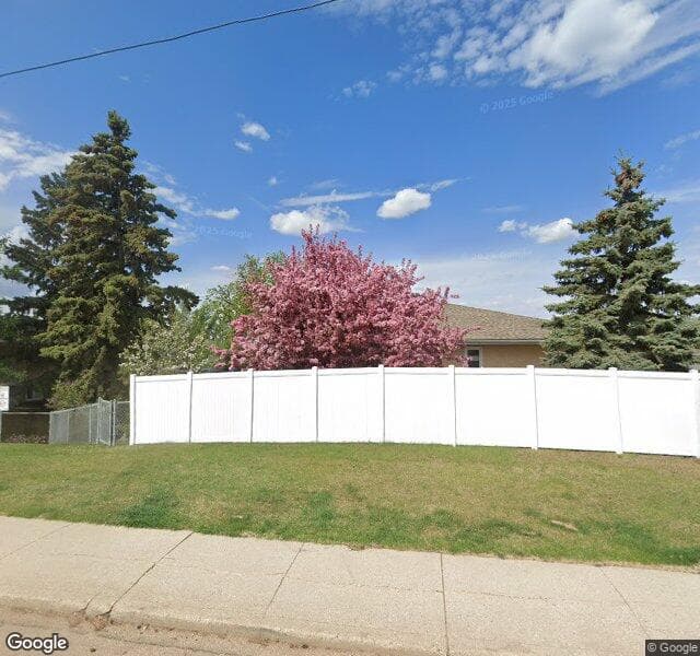 Street view of 1242 105 Street NW, Edmonton