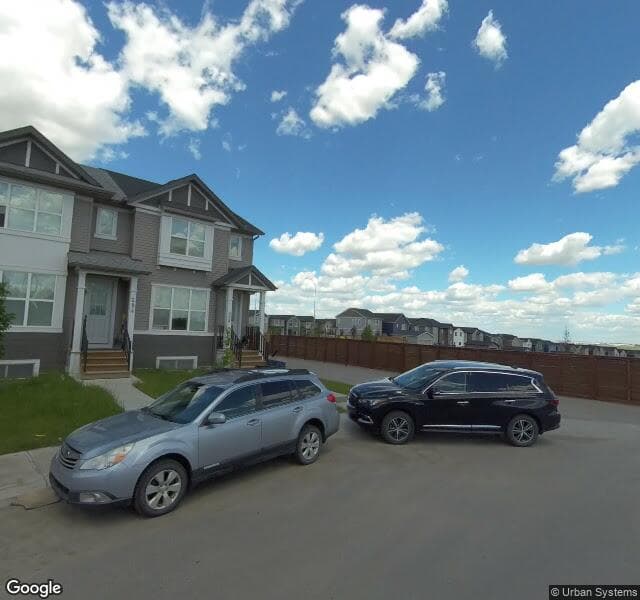 Street view of 208 Calhoun Common NE, Calgary