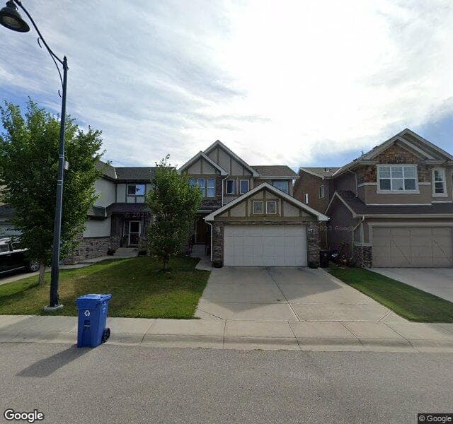 Street view of 86 Aspen Hills Way SW, Calgary