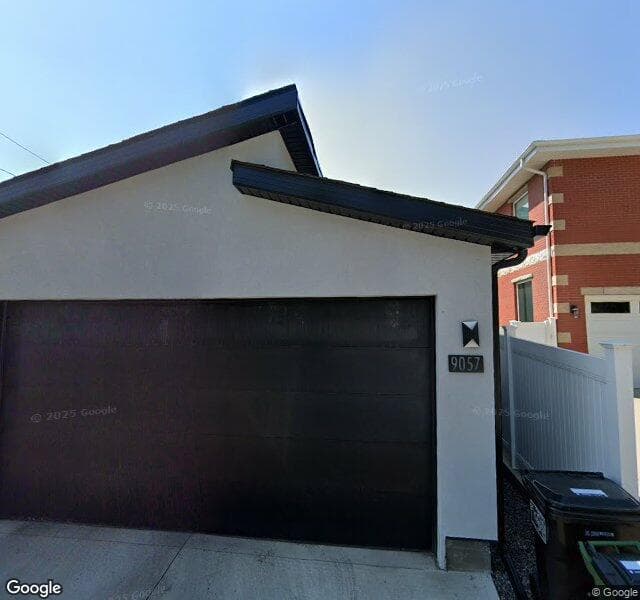Street view of 9057 95 Street NW, Edmonton