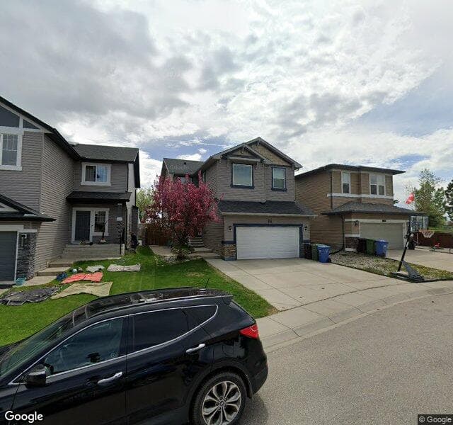 Street view of 232 Chapalina Heights SE, Calgary