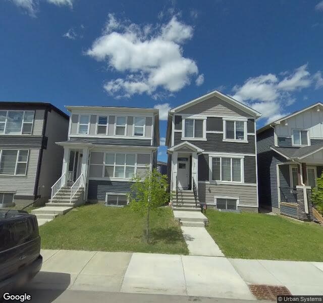 Street view of 177 Seton Villas SE, Calgary