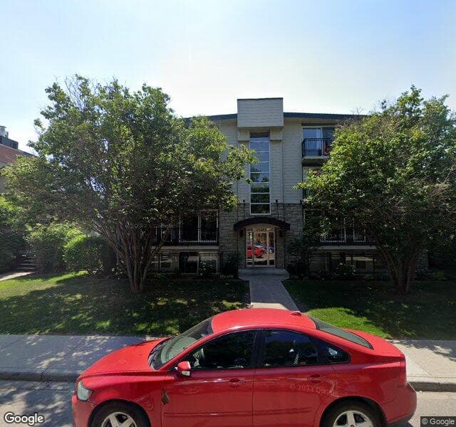 Street view of 309-515 22 Avenue SW, Calgary