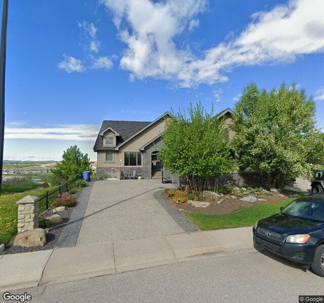 Street view of 74 Cranleigh Terrace SE, Calgary