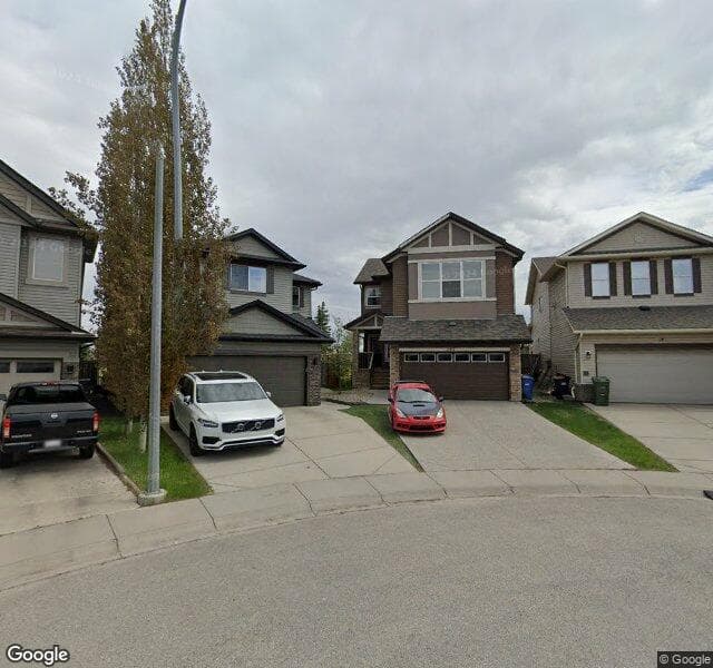 Street view of 245 Chapalina Mews SE, Calgary