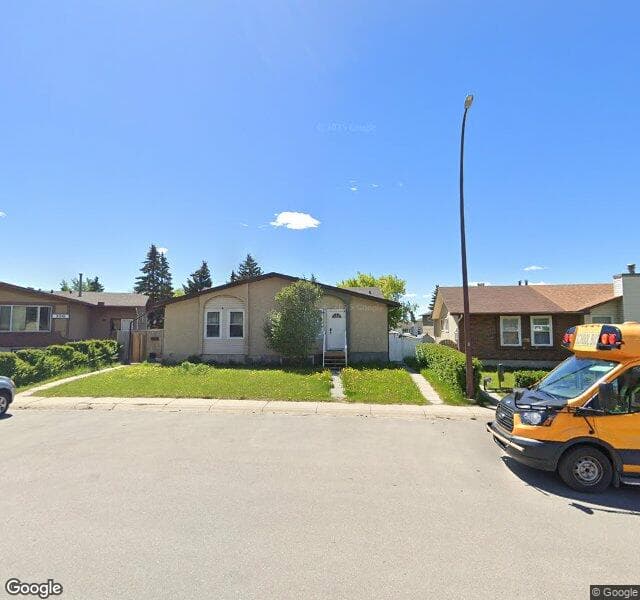 Street view of 122 Rundleson Place NE, Calgary