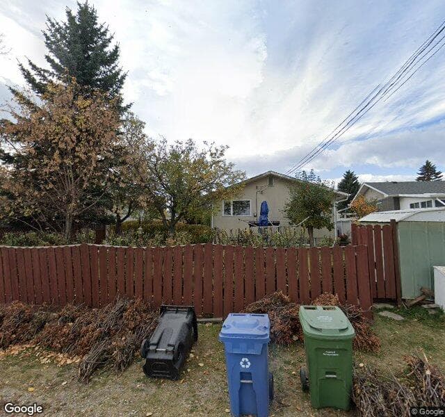 Street view of 5512 Ladbrooke Drive SW, Calgary