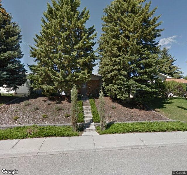 Street view of 828 Canaveral Crescent SW, Calgary