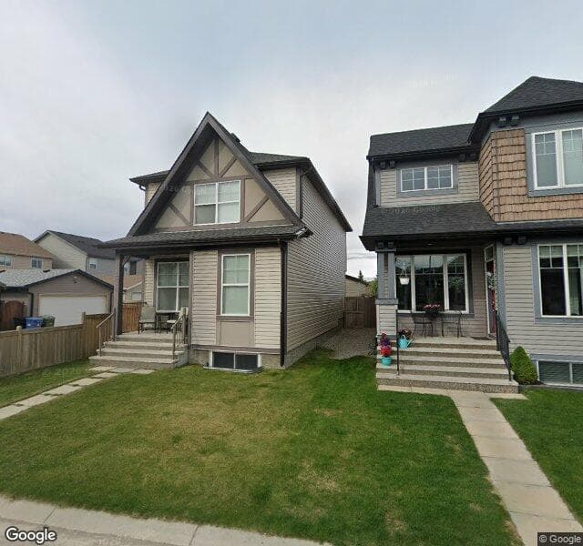 Street view of 1335 New Brighton Park SE, Calgary