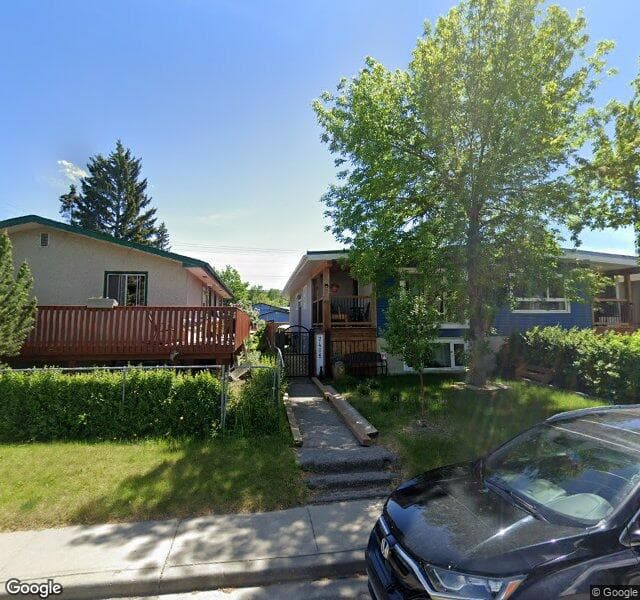Street view of 7405 37 Avenue NW, Calgary