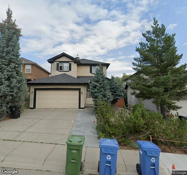 Street view of 187 Valley Stream Circle NW, Calgary