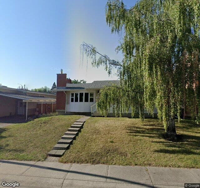 Street view of 68 Brazeau Crescent SW, Calgary