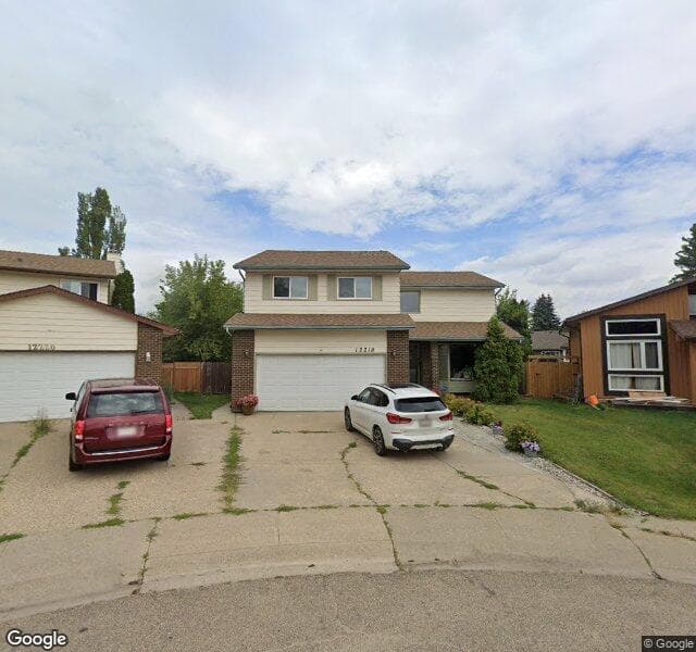 Street view of 12218 143 Avenue NW, Edmonton