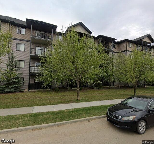 Street view of 418-14808 125 Street NW, Edmonton