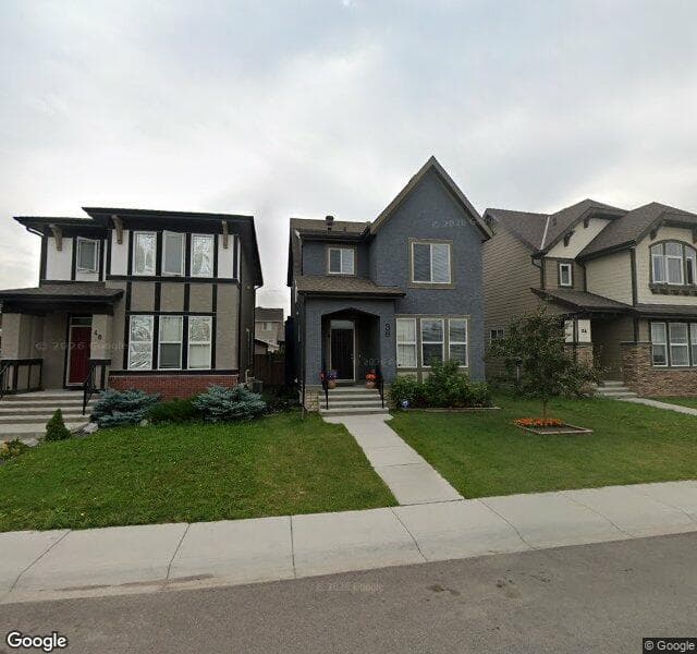 Street view of 38 Marquis Gardens SE, Calgary