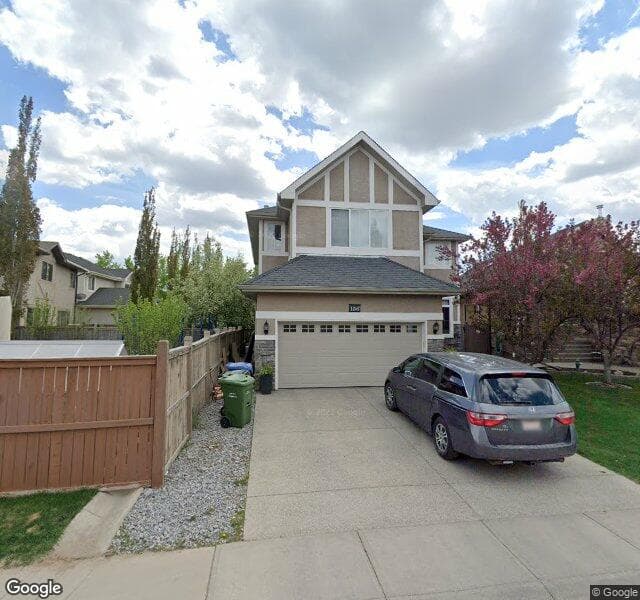 Street view of 156 Wentworth Crescent SW, Calgary