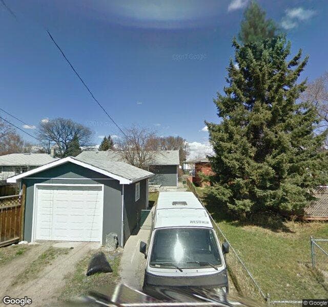 Street view of 1817 20 Avenue NW, Calgary