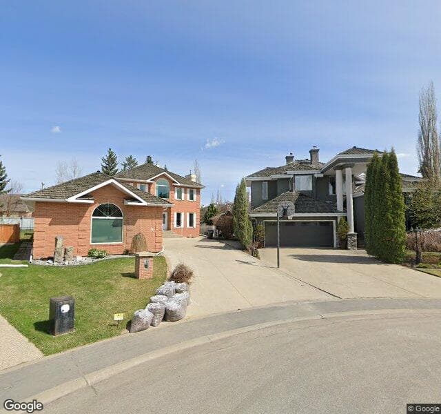 Street view of 12 Wheeler Place NW, Edmonton