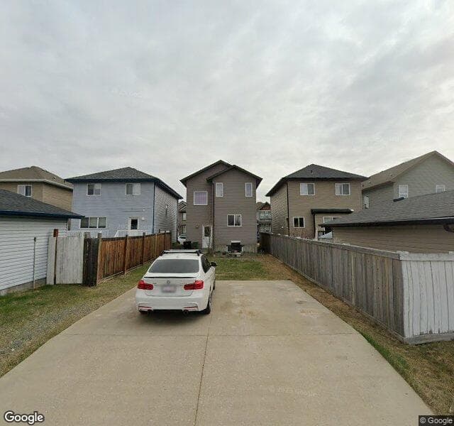 Street view of 7697 Schmid Crescent NW, Edmonton